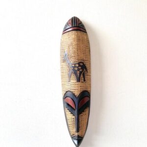 MASQUE DÉCORATIF EN BOIS